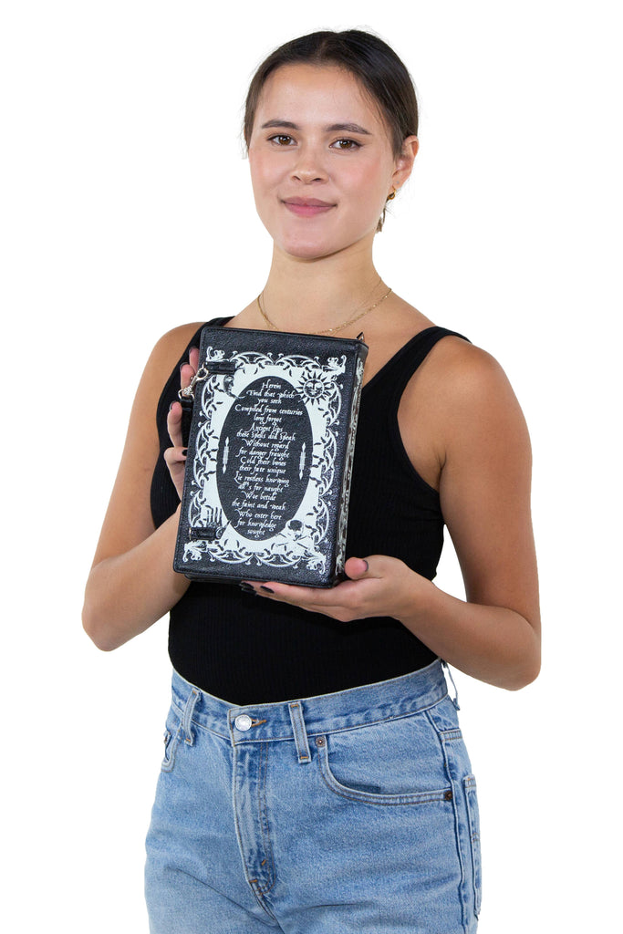 Glow in the Dark Book of Spells Clutch Bag Giftware COMECO INC [SK]