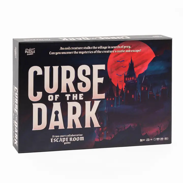 Curse of the Dark Escape Room Board Games Professor Puzzle [SK]