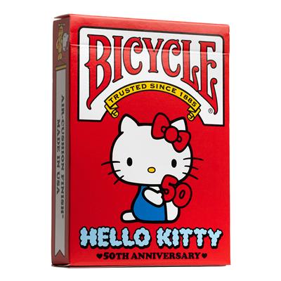 Bicycle Hello Kitty 50th Anniversary Playing Cards Traditional Games Bicycle [SK]