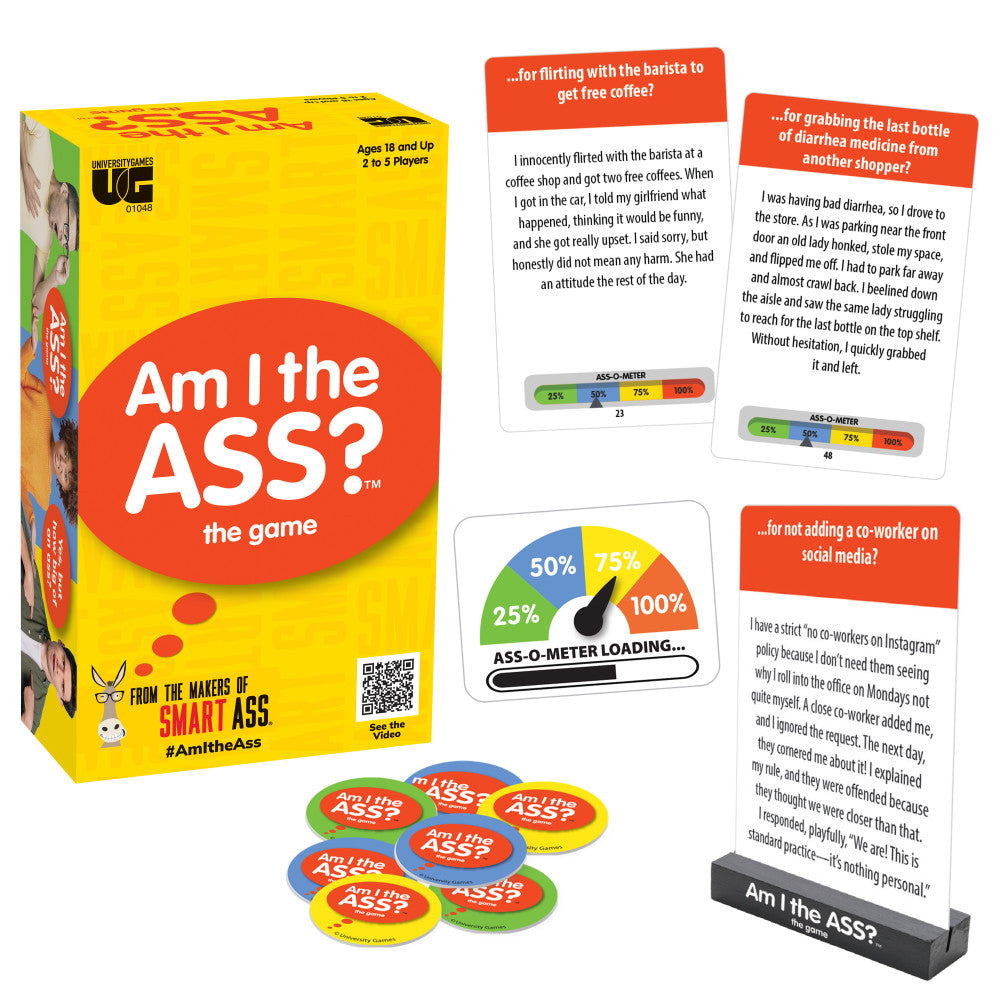 Am I the Ass Card Games University Games [SK]