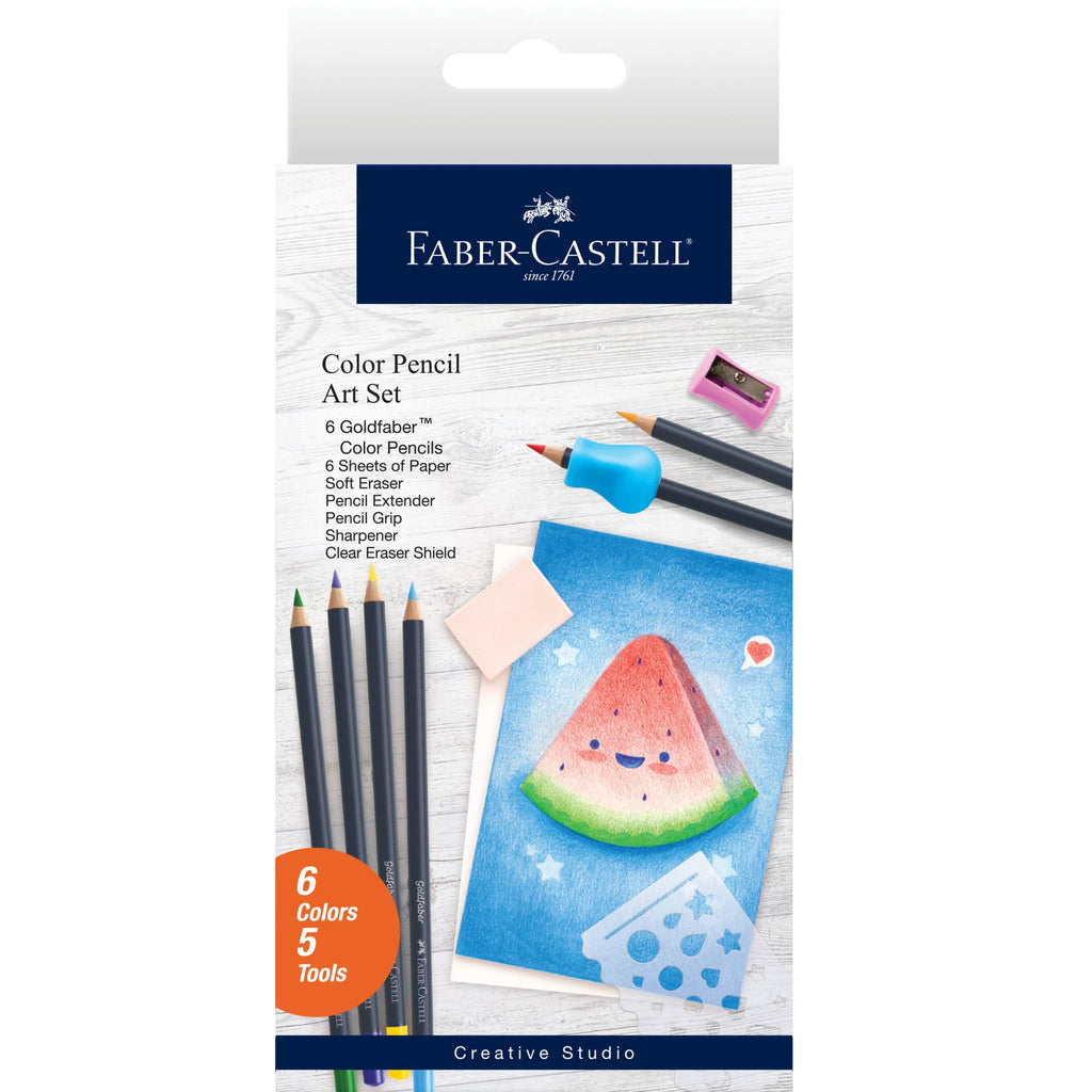 Faber-Castell Color Pencil Set of 6 Art Supplies Faber-Castell [SK]   