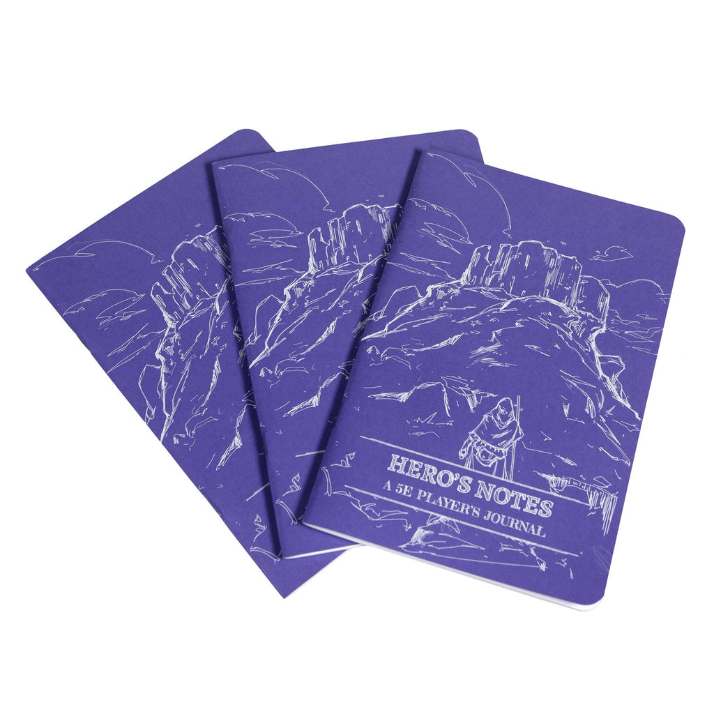 1985 Games Hero Journal Set Game Accessory 1985 Games [SK] Purple
