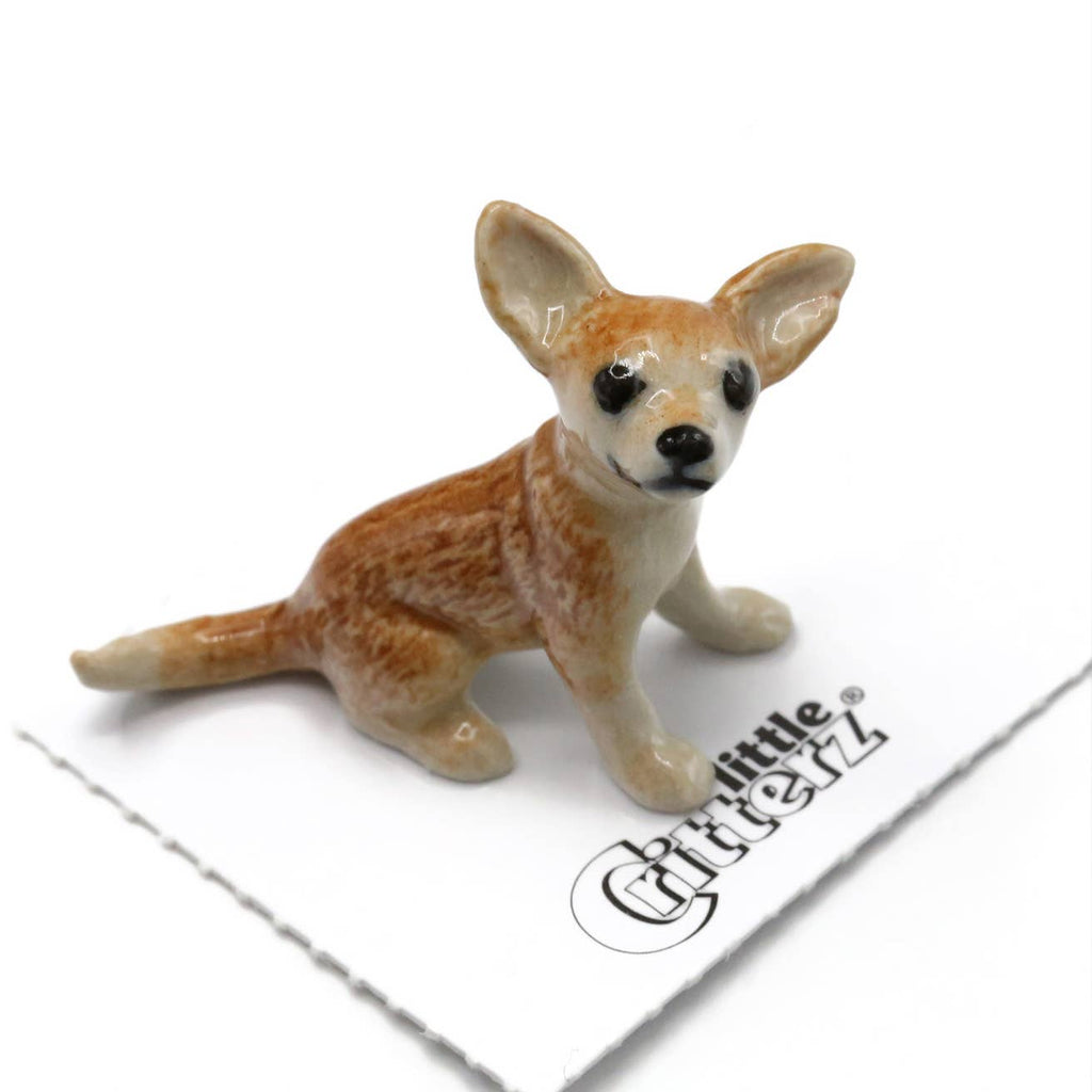 Little Critterz Rascal Chihuahua Puppy Porcelain Miniature Giftware Little Critterz [SK]