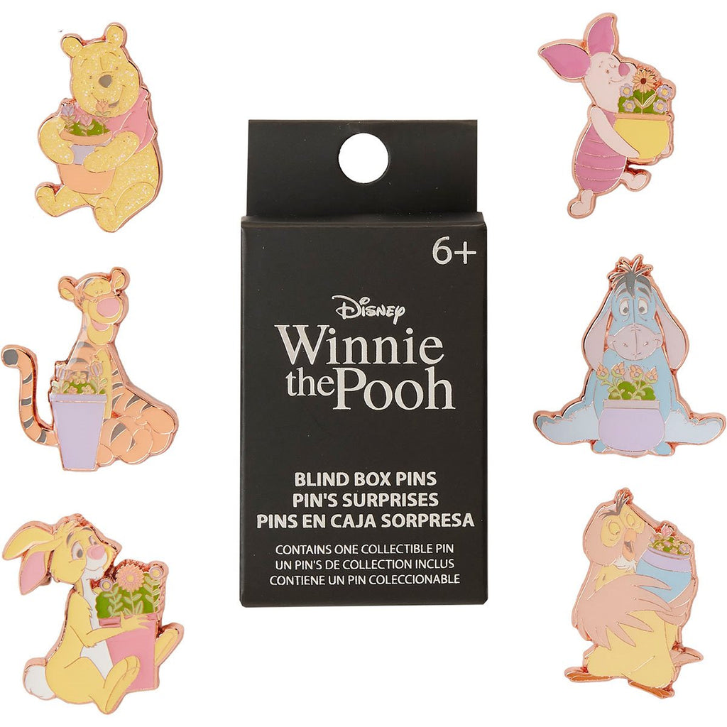 Loungefly Winnie the Pooh Flower Pot Enamel Pin (Blind Box) Accessories Loungefly [SK]   
