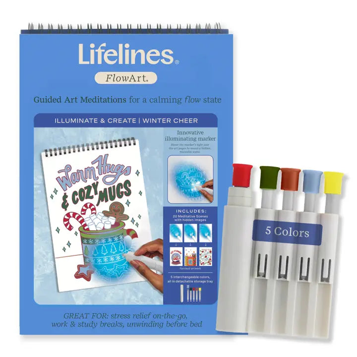 LifeLines FlowArt UV Art Art Supplies Lifelines [SK] Winter Cheer