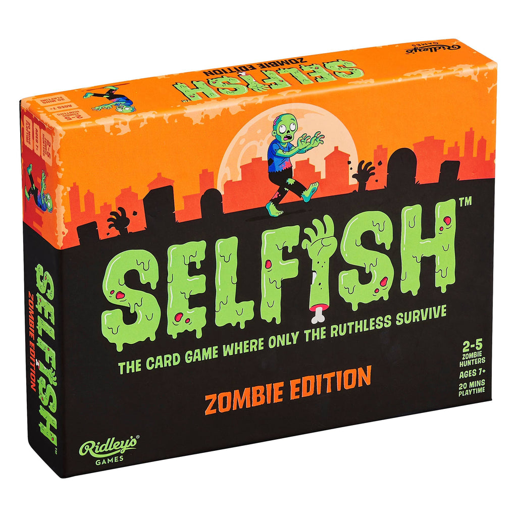 Selfish: Zombie Edition Card Games Chronicle Books [SK]