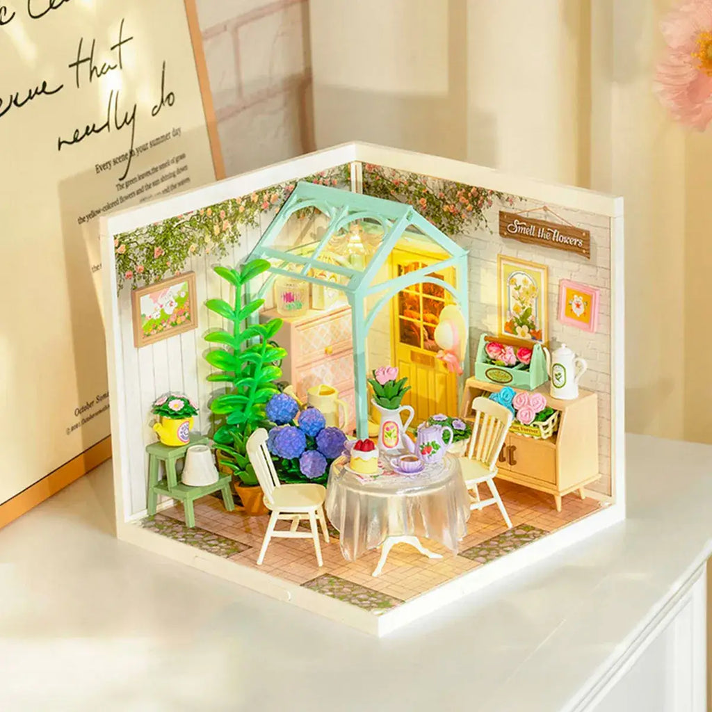 Rolife Super Creator: Blooming Tea Garden Activities Robotime [SK]