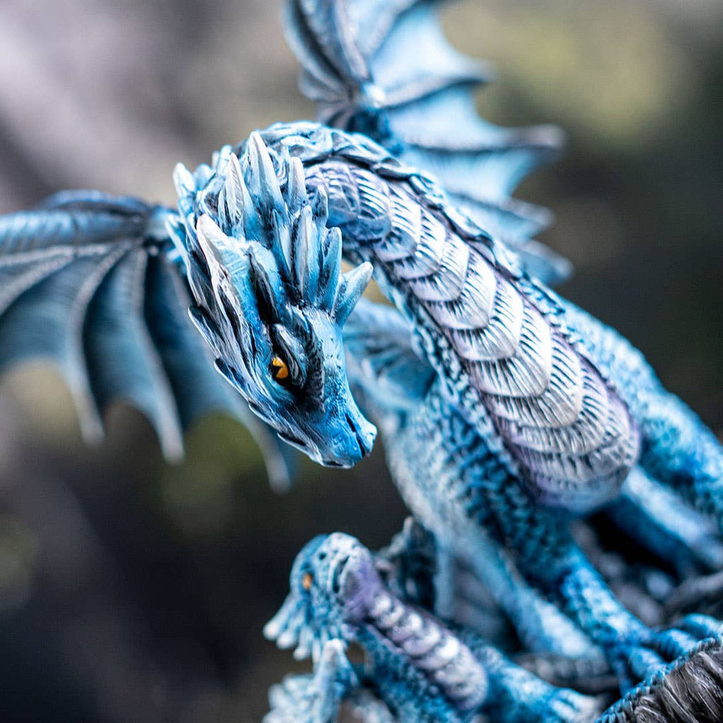 Water Dragon with Hatchling Giftware PACIFIC GIFTWARE [SK]