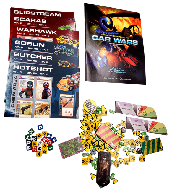 Car Wars Core Set Board Games Steve Jackson Games [SK]