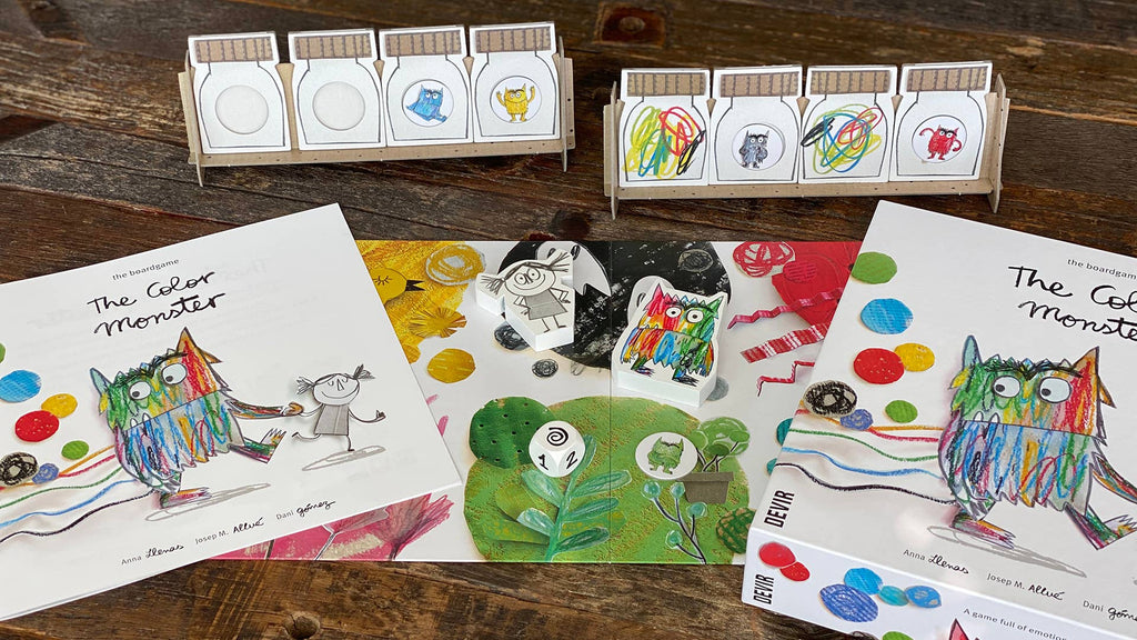 The Color Monster Board Games Devir Games [SK]