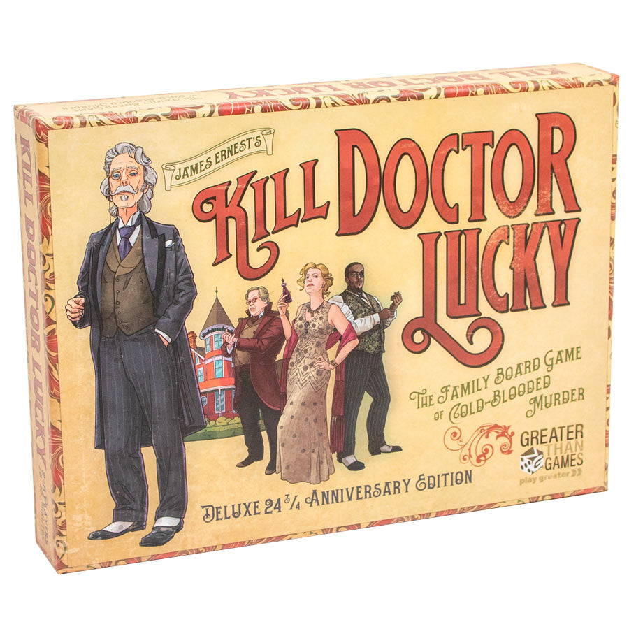 Kill Doctor Lucky 24 3/4 Anniversary Deluxe Edition Board Games Cheapass Games [SK]   