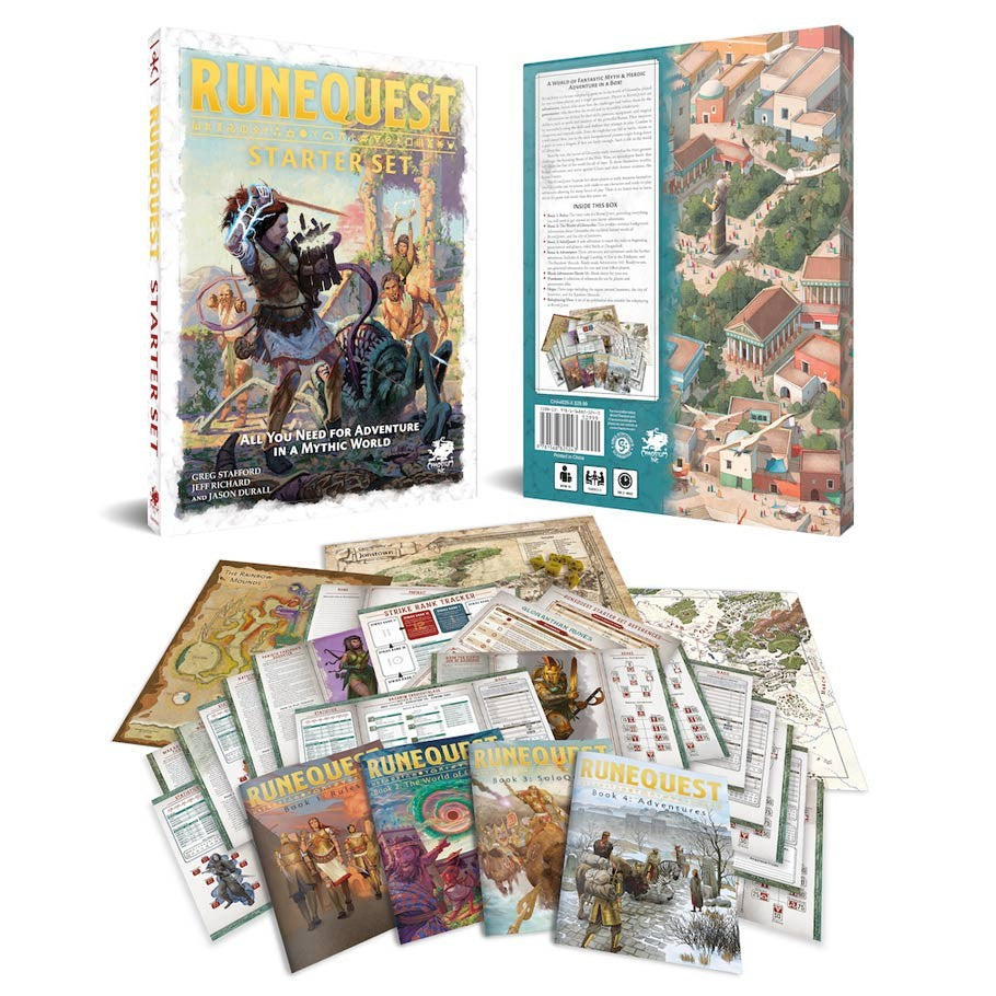 Runequest RPG Starter Set RPGs - Misc Chaosium [SK]   