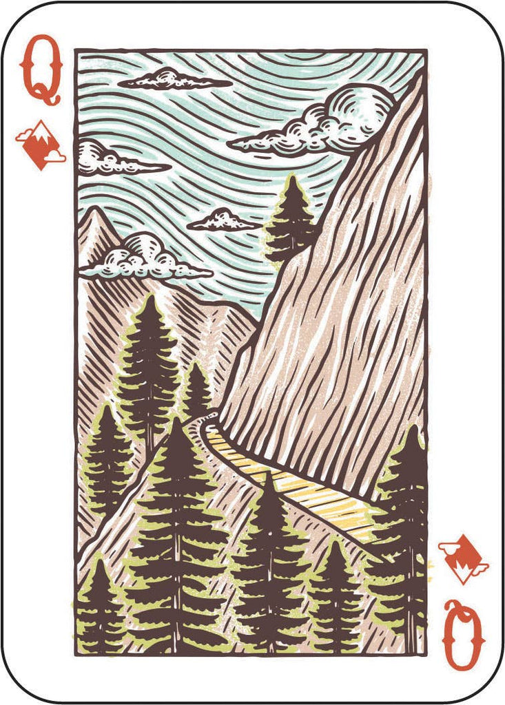 Great Outdoors Playing Cards Card Games Chronicle Books [SK]