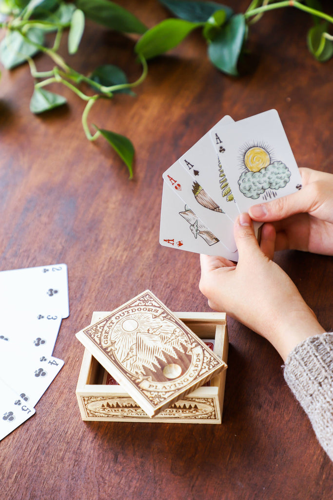 Great Outdoors Playing Cards Card Games Chronicle Books [SK]