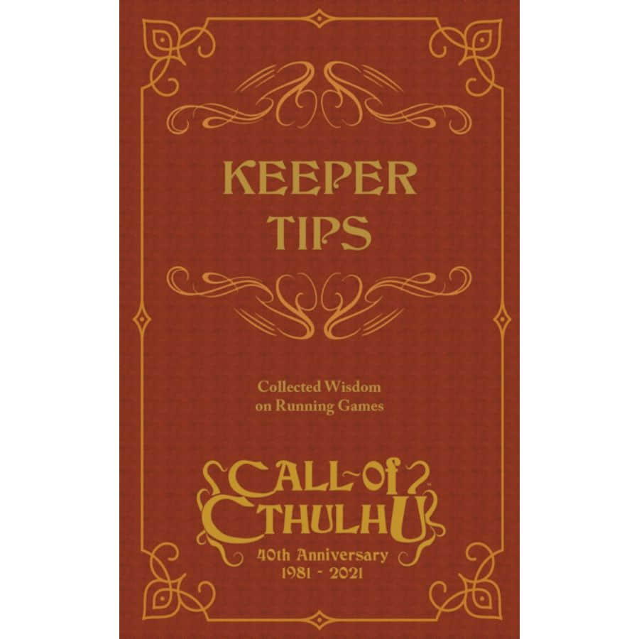 Call of Cthulhu Keeper Tips RPGs - Misc Chaosium [SK]   