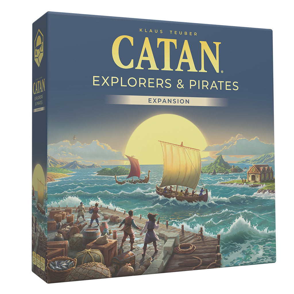 Catan: Explorers & Pirates Expansion Board Games Catan Studio [SK]