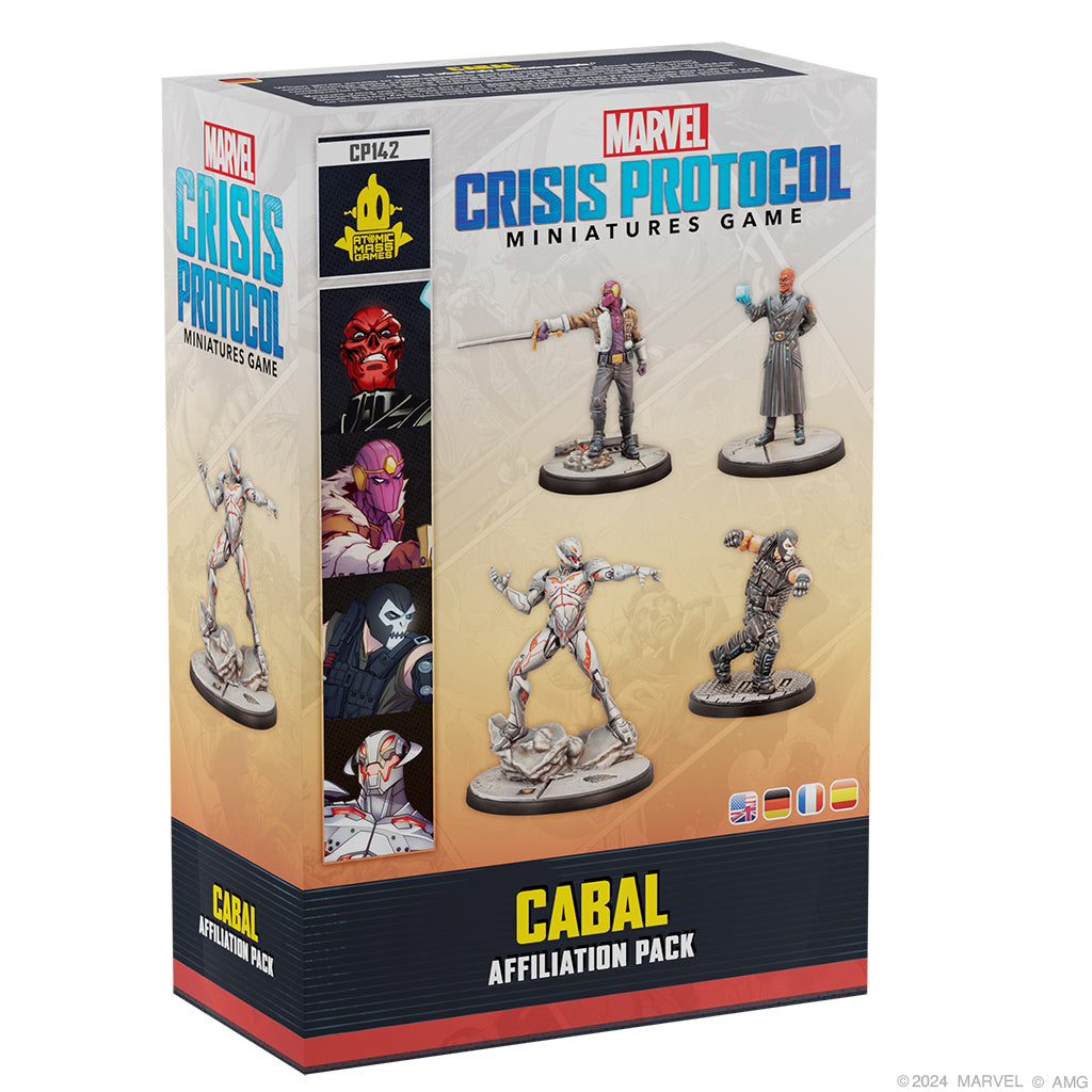 Marvel Crisis Protocol Cabal Affiliation Pack Minis - Misc Atomic Mass Games [SK]   