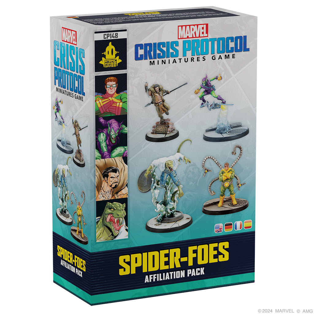 Marvel Crisis Protocol Spider-Foes Affiliation Pack Minis - Misc Atomic Mass Games [SK]   