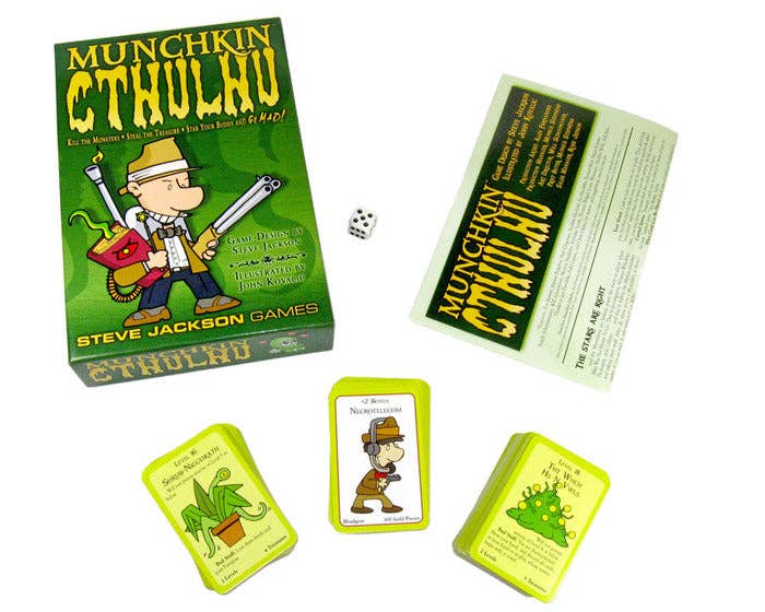 Munchkin Cthulhu Card Games Steve Jackson Games [SK]