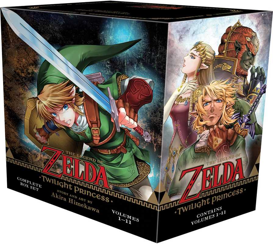 Legend of Zelda: Twilight Princess Complete Box Set by Akira Himekawa Manga Simon & Schuster [SK]