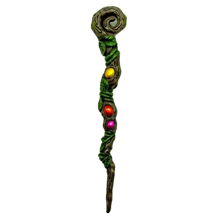 Magic Wand with Painted Stones Giftware Fantasy Gifts [SK]   