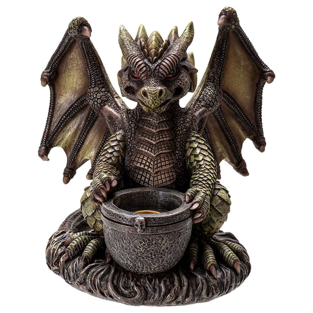 Dragon Candleholder Giftware PACIFIC GIFTWARE [SK]