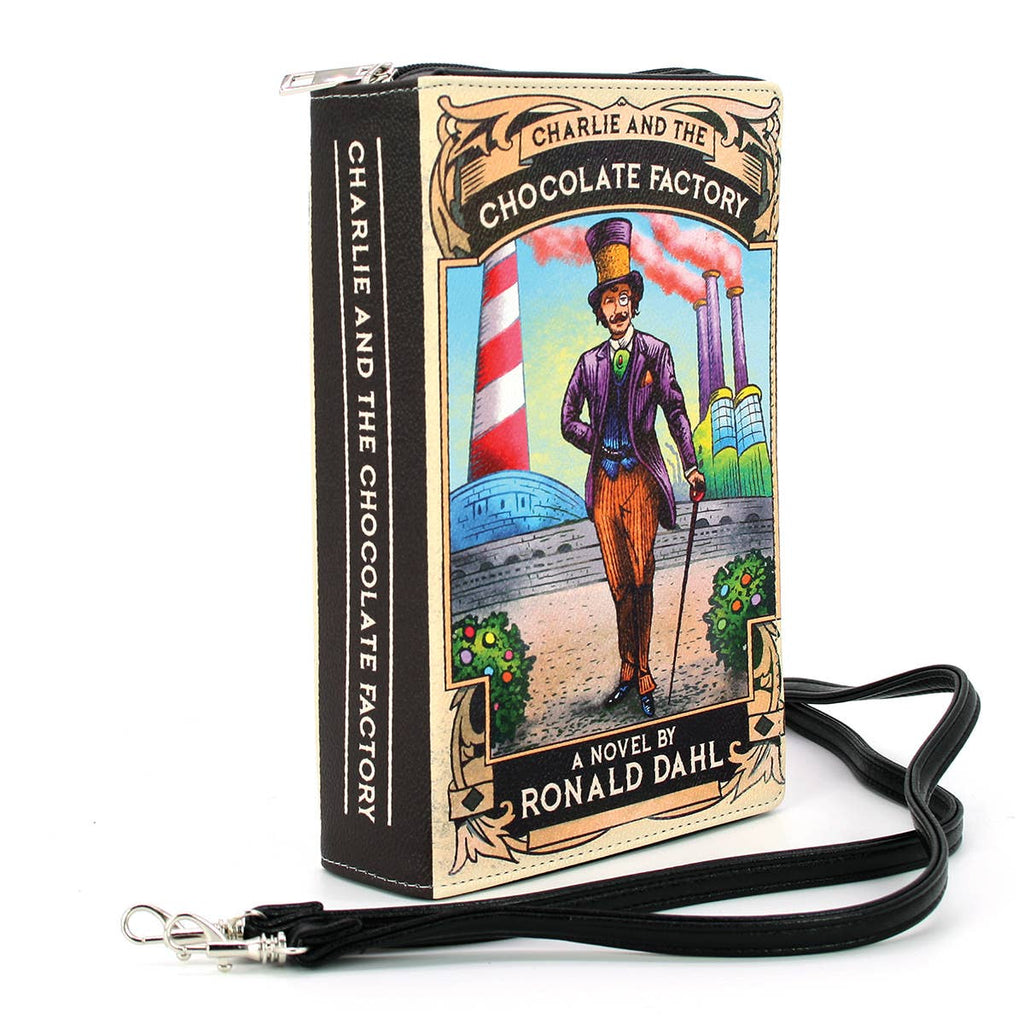 Charlie and the Chocolate Factory Book Clutch Bag Giftware COMECO INC [SK]