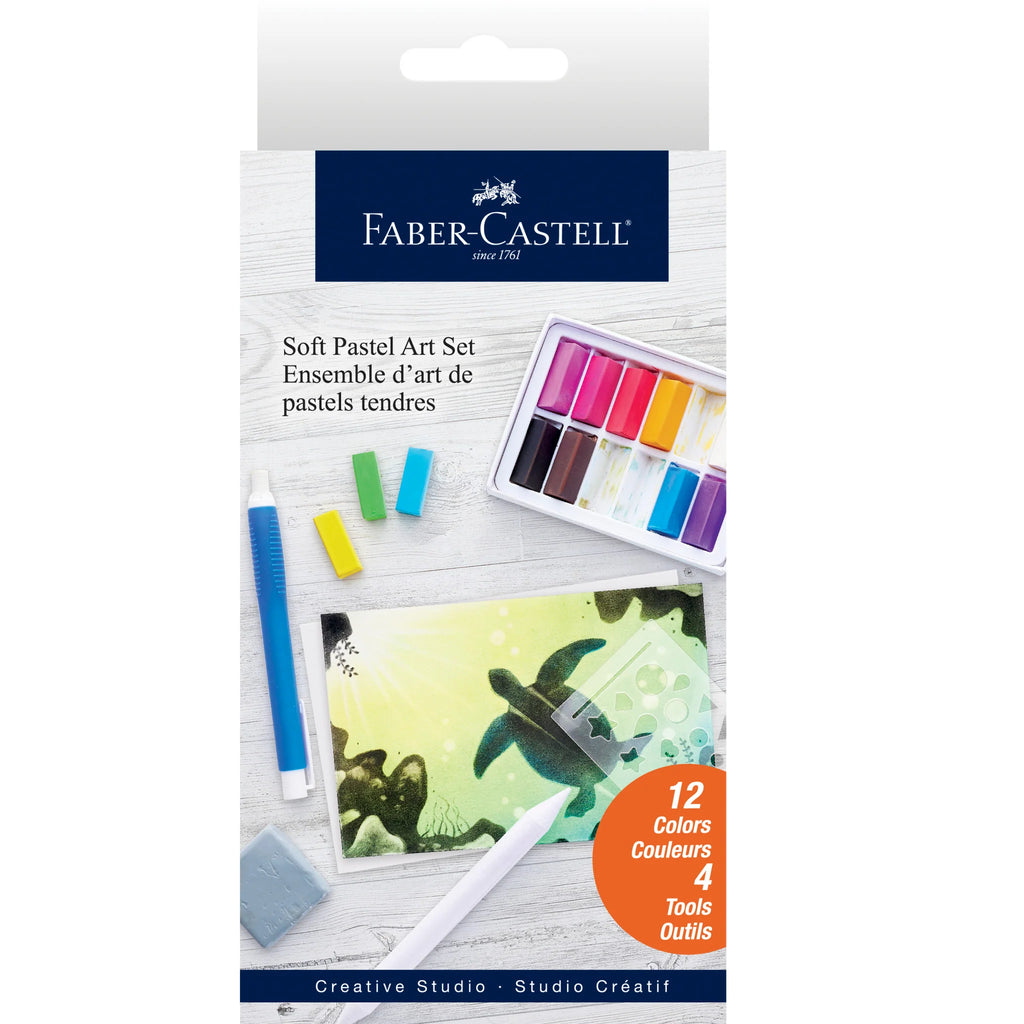 Faber-Castell Soft Pastel Set of 12 Art Supplies Faber-Castell [SK]   