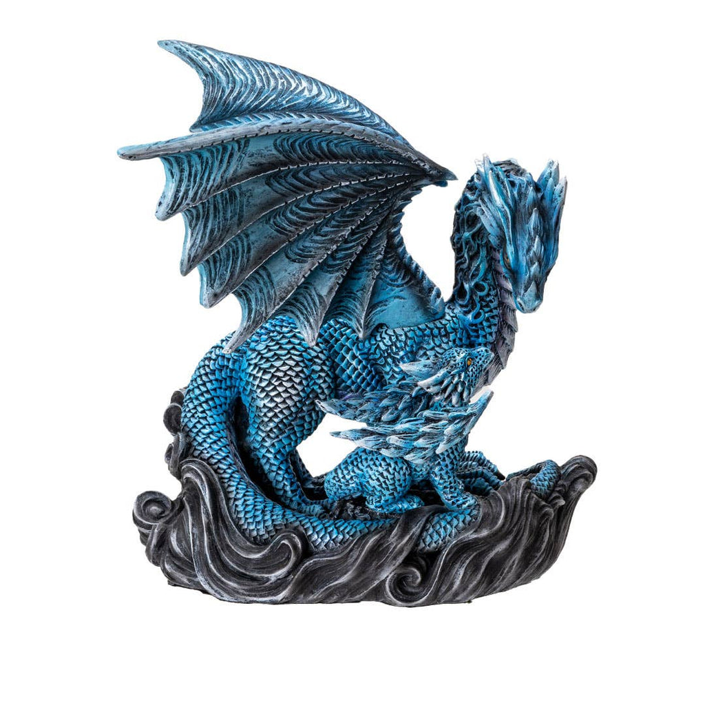 Water Dragon with Hatchling Giftware PACIFIC GIFTWARE [SK]