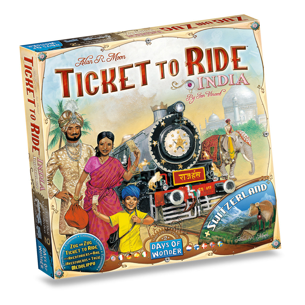 Ticket To Ride India Map Collection Board Games Days of Wonder [SK]   