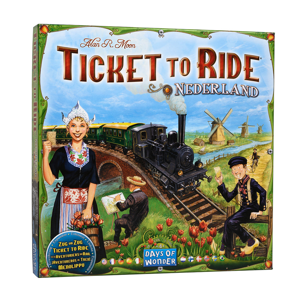 Ticket To Ride Nederland Map Collection Board Games Days of Wonder [SK]   