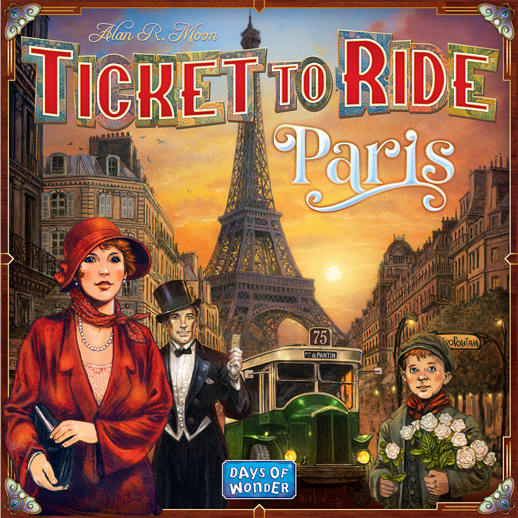 Ticket to Ride Paris Board Games Days of Wonder [SK]   