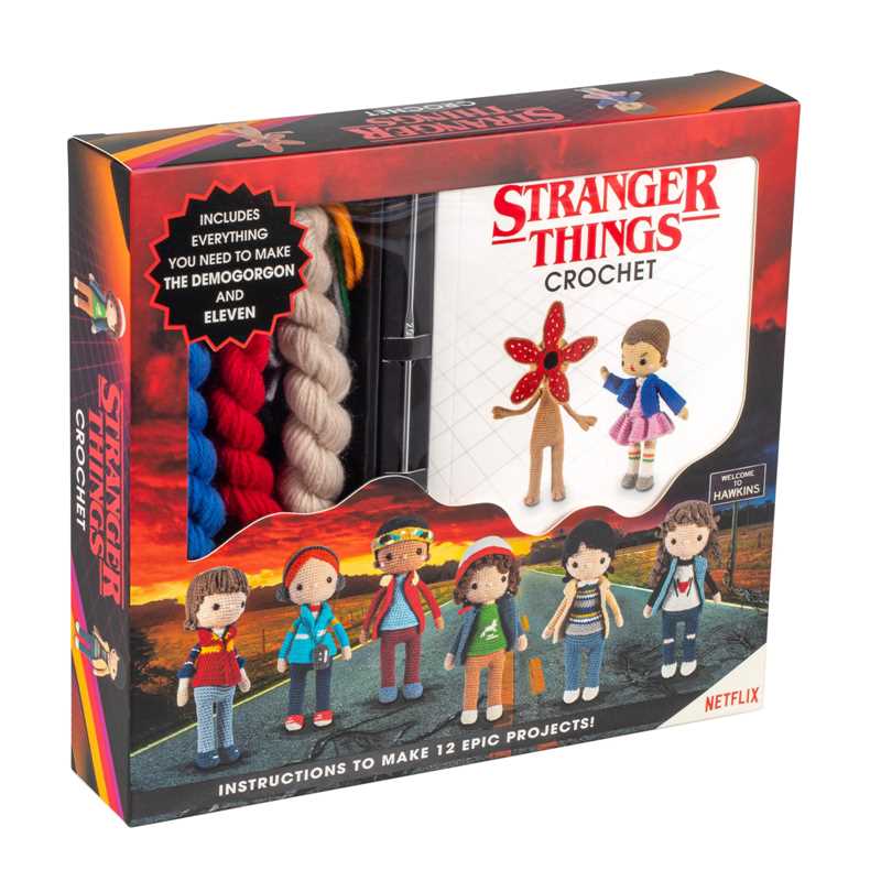 Stranger Things Crochet by Editors of Thunder Bay Press Activities Simon & Schuster [SK]