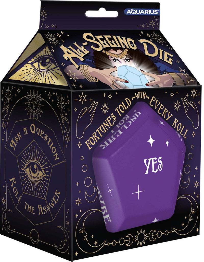 All-Seeing Die Large Foam Dice Dice Sets & Singles AQUARIUS, GAMAGO, ICUP, & ROCK SAWS by NMR Brands [SK]