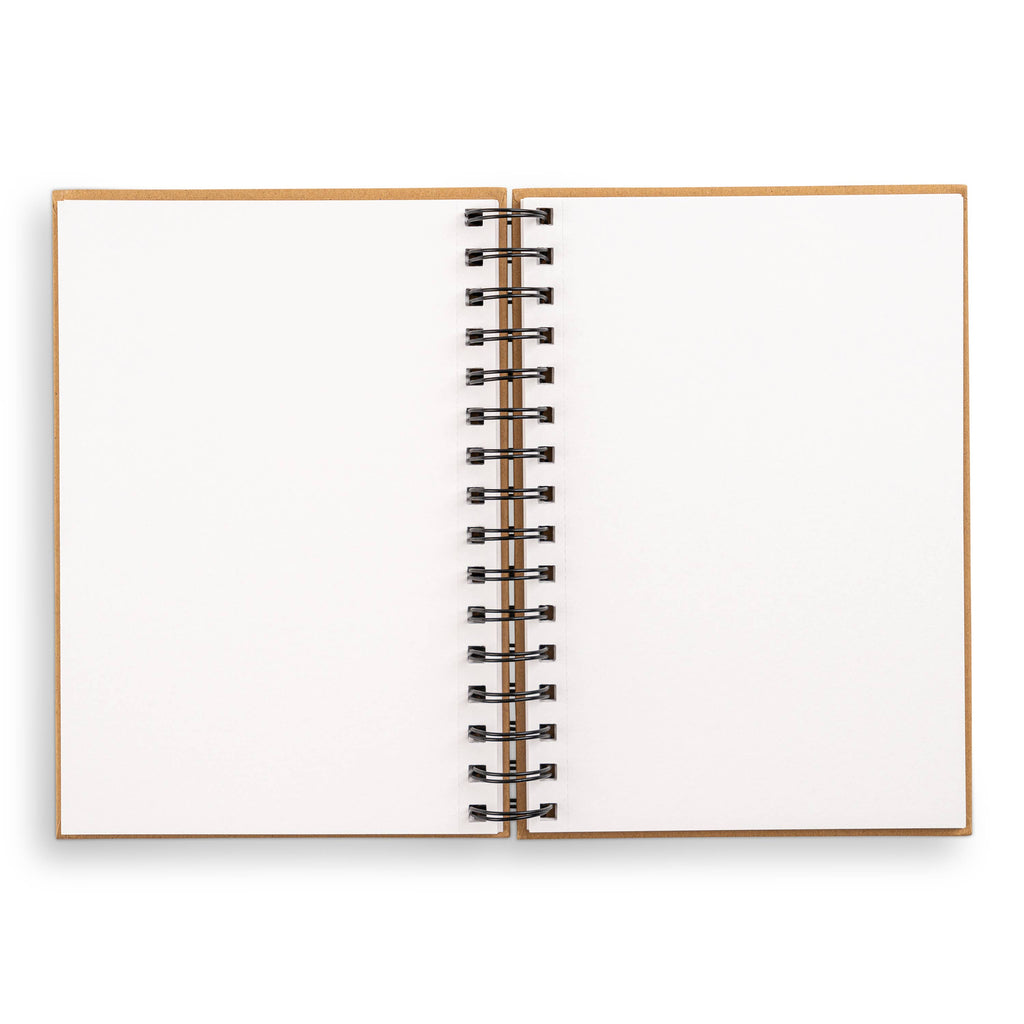 Small Sketchbook 5.5 x 8"- Spiral Hardcover (Kraft) Novelty Hachette Book Group [SK]