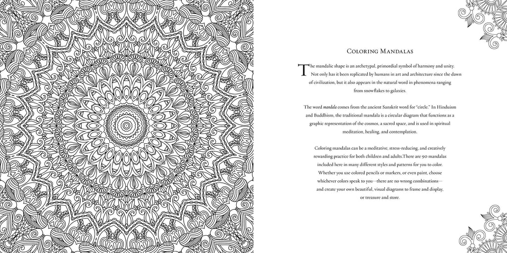 Mandala Meditation Coloring Book Activities Hachette Book Group [SK]
