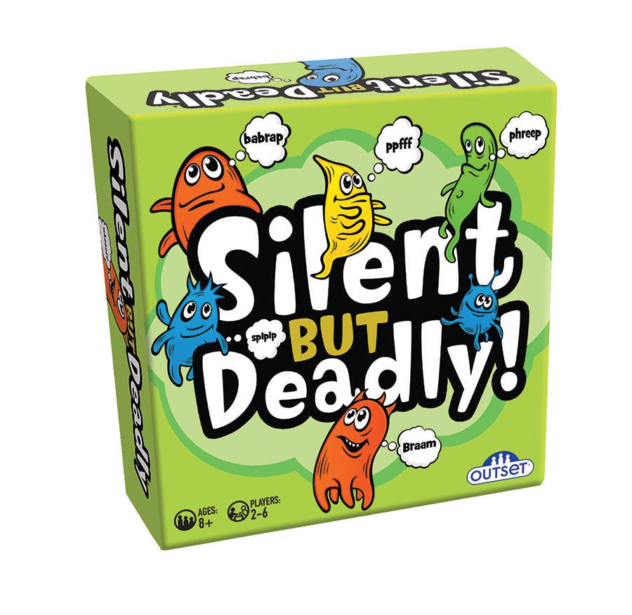 Silent But Deadly Card Game Card Games Outset Games and Cobble Hill Puzzles [SK]   