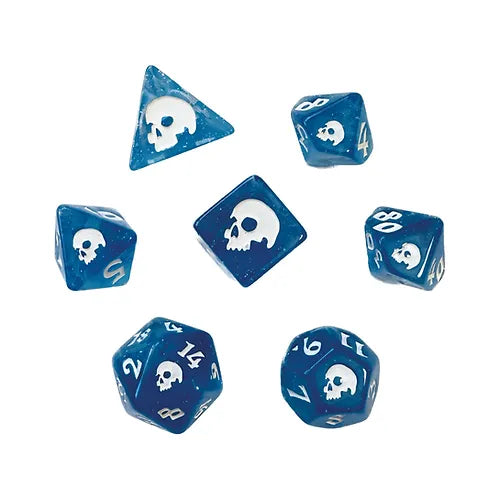 Black Oak Workshop RPG Dice Set Dice Sets & Singles Black Oak Workshop [SK] Black Death Frostplague  
