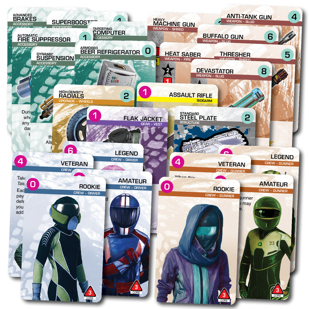 Car Wars Two-Player Starter Set - Orange/Purple Board Games Steve Jackson Games [SK]