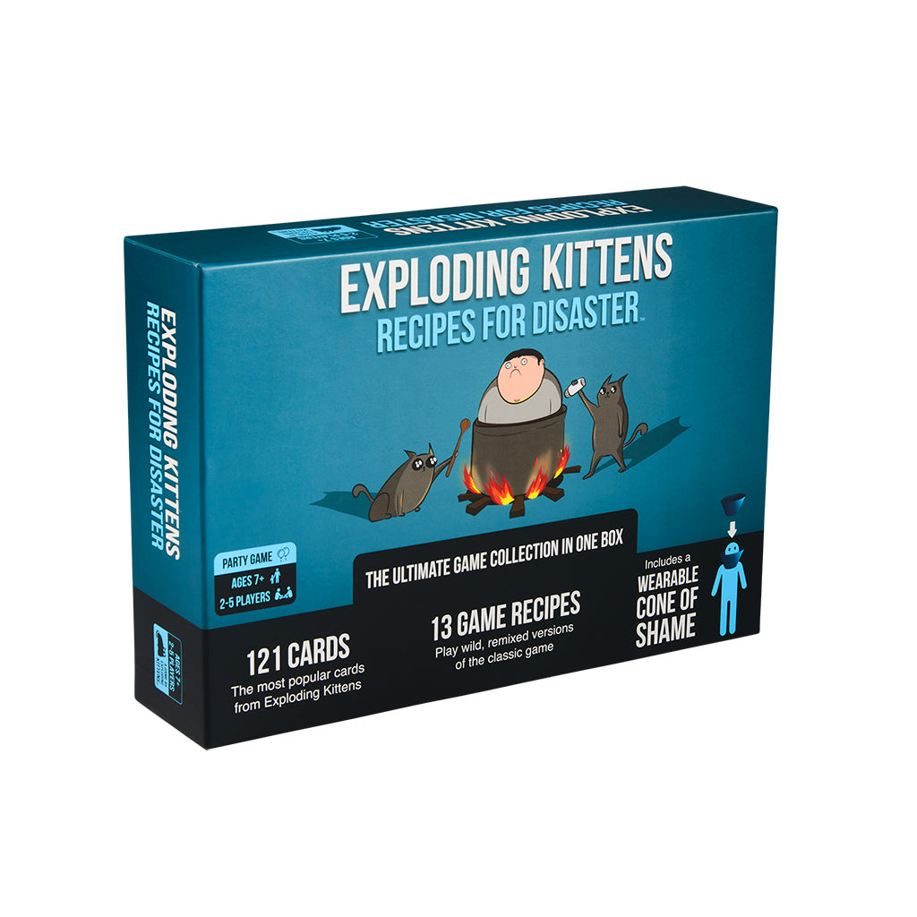 Exploding Kittens Recipes for Disaster Card Games Exploding Kittens [SK]
