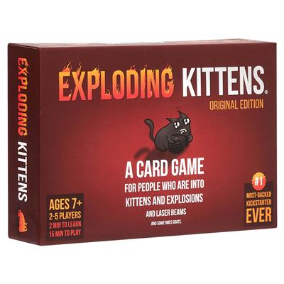 Exploding Kittens Original Edition Card Games Exploding Kittens [SK]   