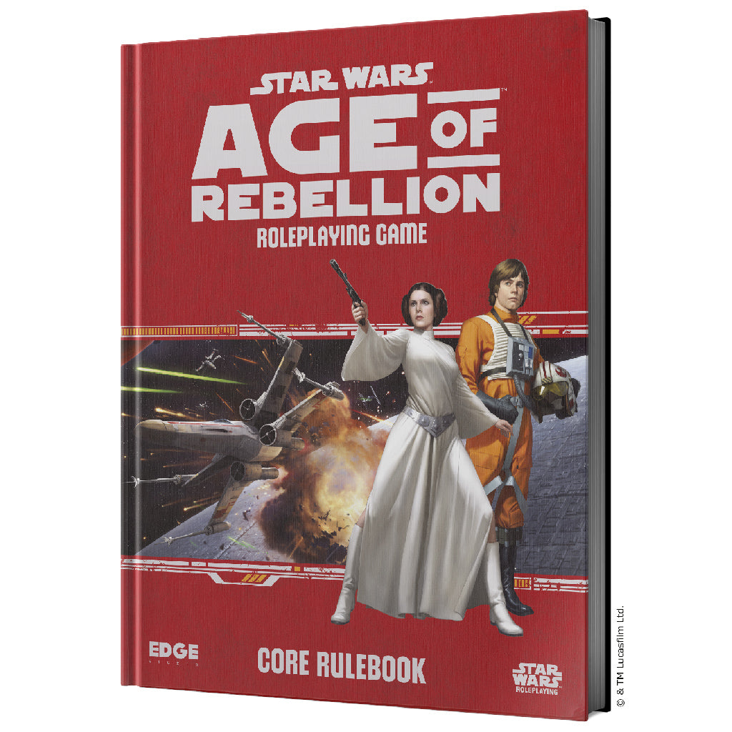 Star Wars Age of Rebellion RPG Core Rulebook Star Wars RPGs Edge Studio [SK]   