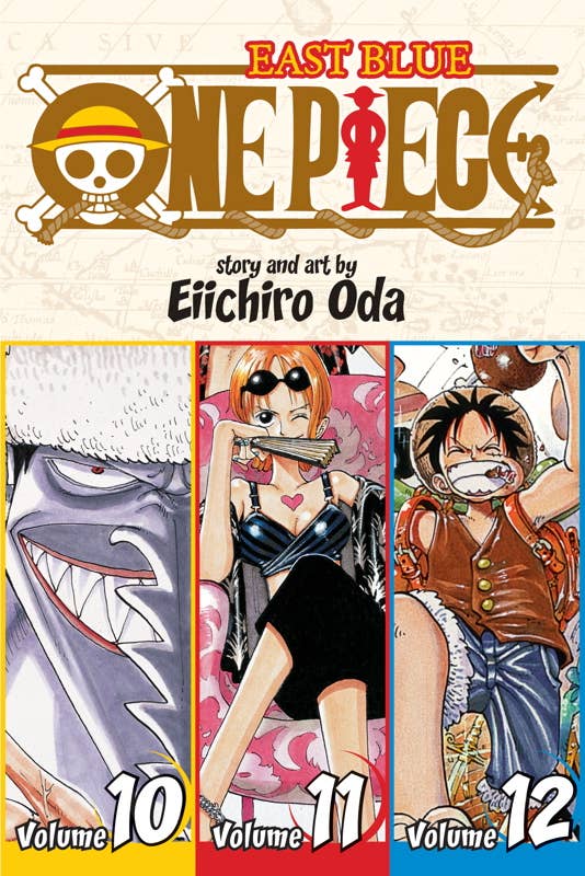 One Piece (Omnibus Edition), Vol. 4 by Eiichiro Oda Manga Simon & Schuster [SK]