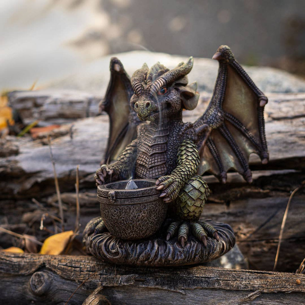 Dragon Candleholder Giftware PACIFIC GIFTWARE [SK]