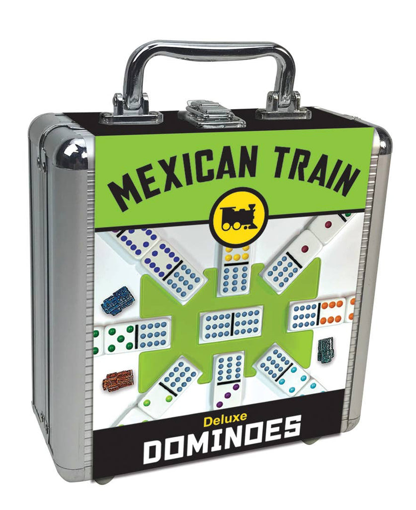 Mexican Train Dominoes (Deluxe Case) Traditional Games University Games [SK]   