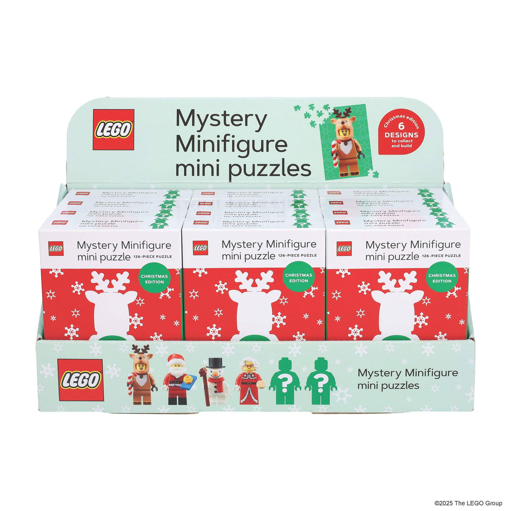 LEGO Mystery Minifigure Mini Puzzle (Christmas Edition) Novelty Chronicle Books [SK]