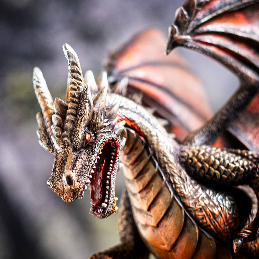 Fire Dragon with LED Egg Giftware PACIFIC GIFTWARE [SK]