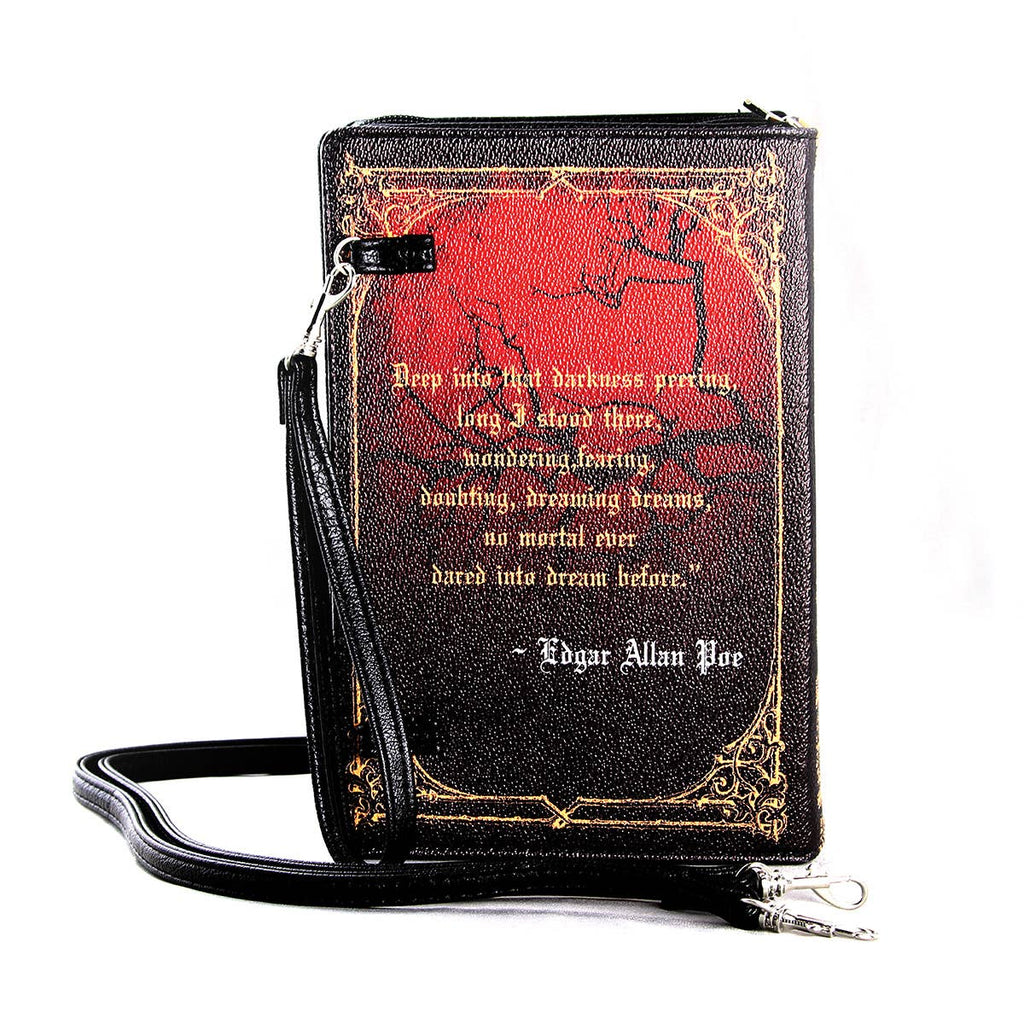 The Raven Vintage Book Clutch Bag Giftware COMECO INC [SK]