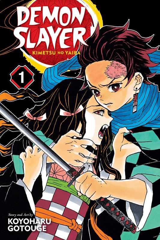 Demon Slayer: Kimetsu no Yaiba, Vol. 1 by Koyoharu Gotouge Manga Simon & Schuster [SK]