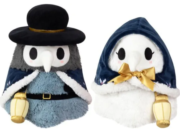 Squishable Frosty Plague Doctor & Nurse Mini Set Plush Squishable [SK]   